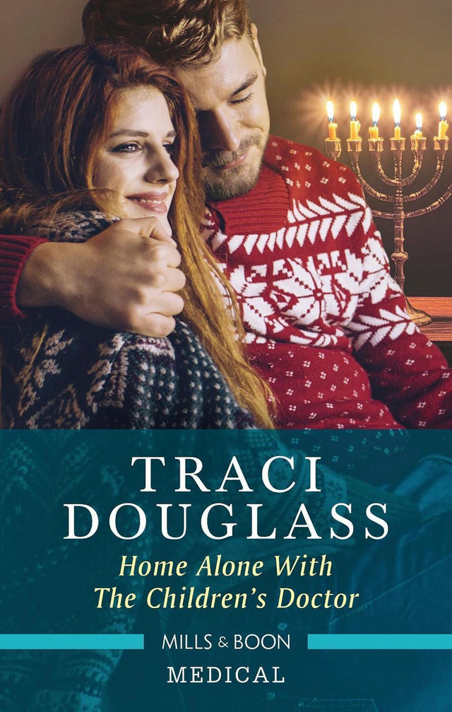 Home Alone With The Children's Doctor [Large Print]