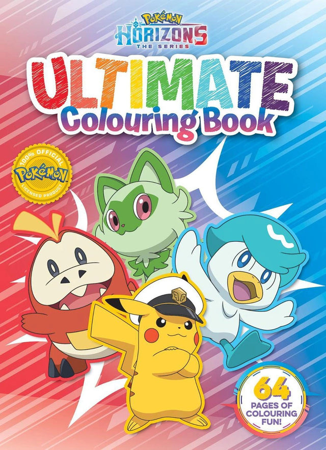 Pokemon Horizons The Series: Ultimate Colouring Book