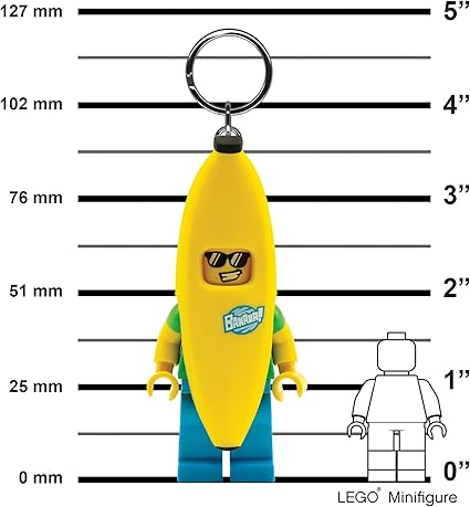 LEGO® Minifigures™ Keychain Light Banana Guy