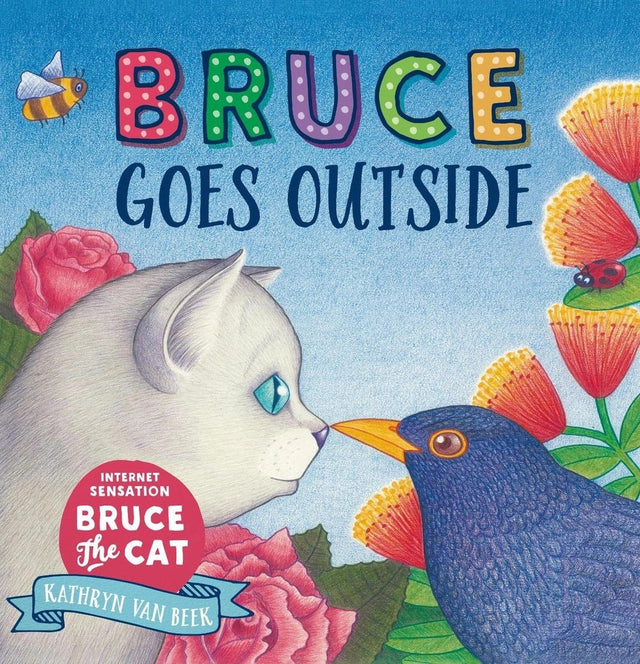 BRUCE GOES OUTSIDE