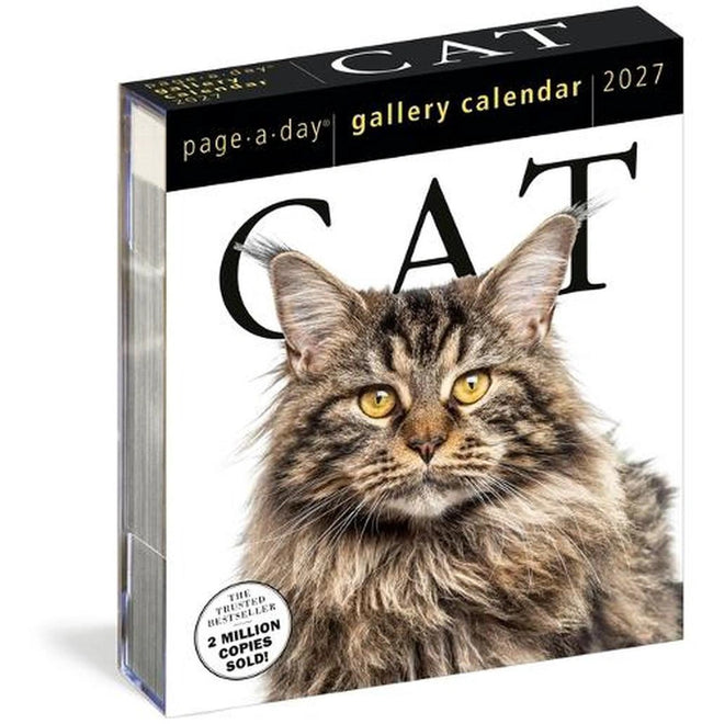 Cat Page-A-Day® Gallery Calendar 2027