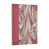 2026 Rubedo (Cockerell Marbled Paper) Mini 12-month Horizontal Hardcover Flexi Dayplanner 2026 (Elastic Band Closure)