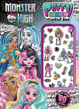 Monster High: Puffy Sticker Colouring Book (Mattel)