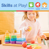 Melissa & Doug: Geometric Stacker