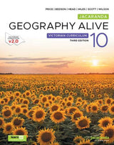 Jacaranda Geography Alive 10 Victorian Curriculum, 3e learnON and Print
