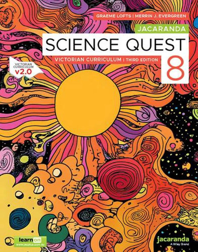 Jacaranda Science Quest 8 Victorian Curriculum, 3e learnON & Print
