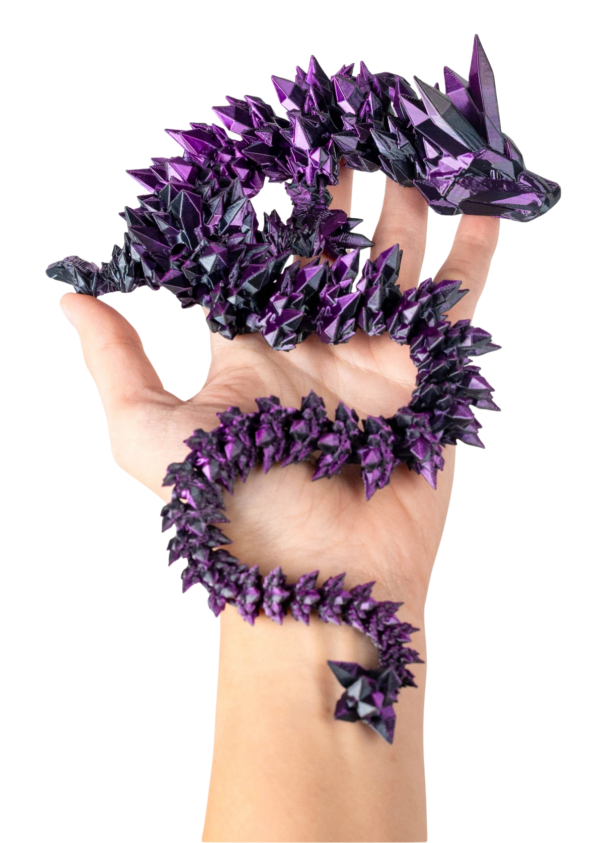 Turtle Creations: Crystal Dragon - Black & Purple / Regular