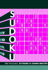 Sudoku Vol 3 Extreme to Grand Master