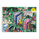 Galison Book World Puzzle - 1000 Piece