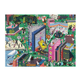 Galison Book World Puzzle - 1000 Piece