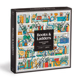 Galison Books and Ladders Classic Board Game