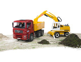 Bruder: MAN Truck with Excavator