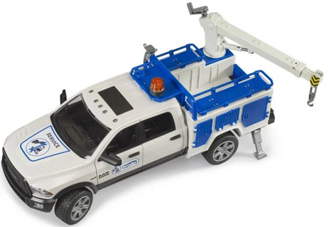Bruder: RAM 2500 Service Truck with Roatating Light