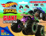 Hot Wheels Monster Trucks: Giant Activity Pad (Mattel)