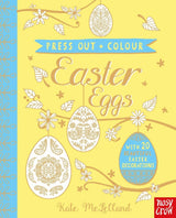 Press Out and Colour: Easter Eggs