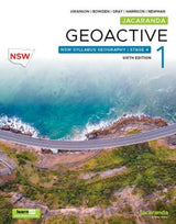 Jacaranda Geoactive 1 Stage 4 NSW Australian Syllabus Geography, 6e learnON and Print