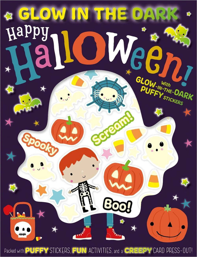 Happy Halloween! (With Glow-in-the-Dark Puffy Stickers)