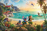 Harlington Thomas Kinkade PQ - Disney - Lilo & Stitch 1000 Piece Puzzle