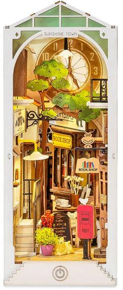 Rolife Sunshine Town Book Nook DIY Miniature Puzzle - (TGB02)