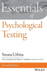Essentials of Psychological Testing