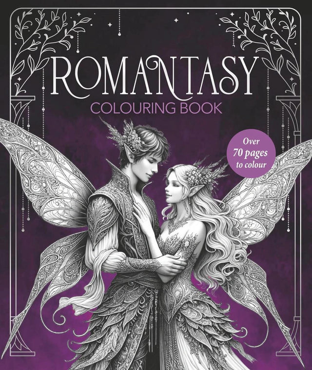 Romantasy Colouring Book