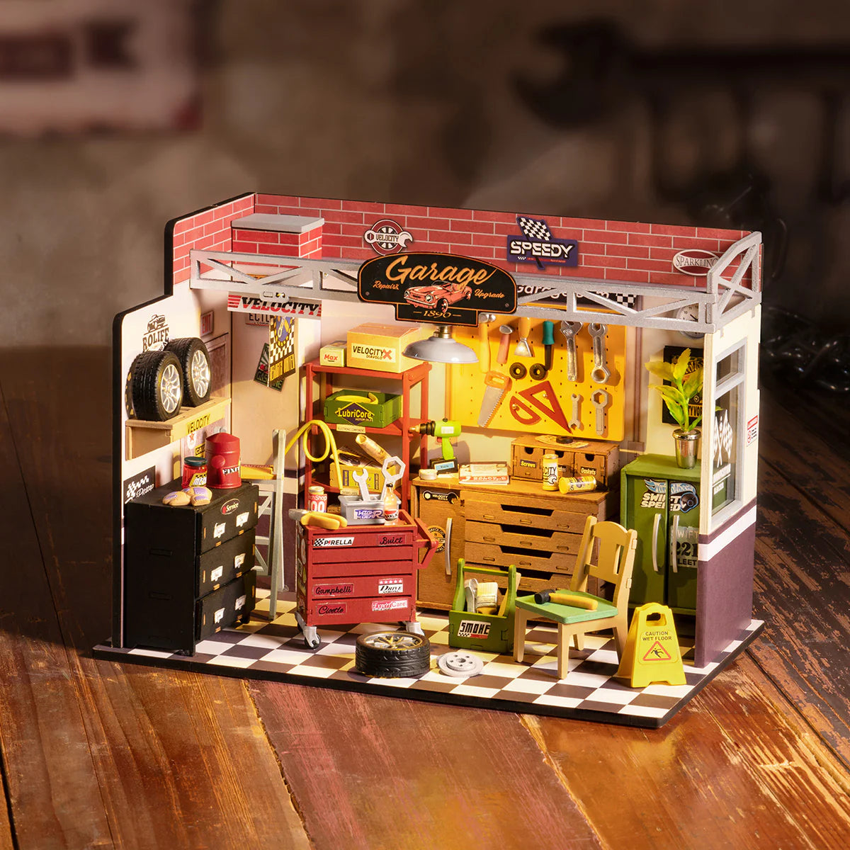 Rolife Garage Workshop DIY Miniture Puzzle - (DG165)