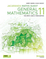 Jacaranda Maths Quest 11 General Mathematics VCE Units 1 and 2, 3e learnON & Print