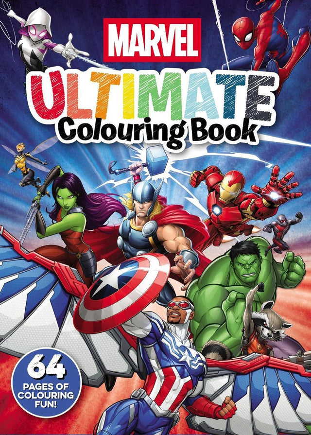 Marvel: Ultimate Colouring Book (Starring Captain America)