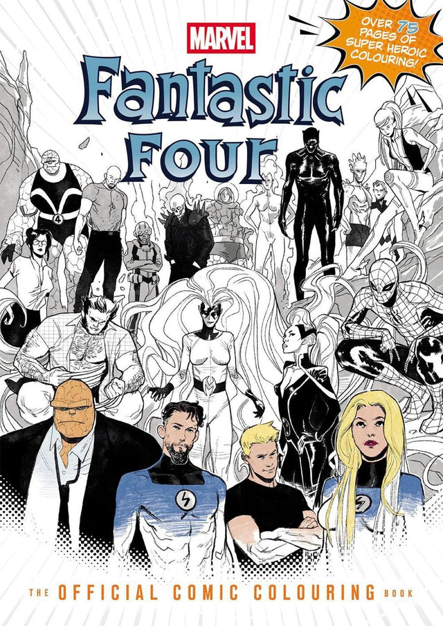Fantastic Four: The Official Comic Colouring Book (Marvel)