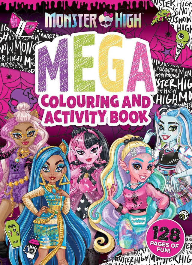Monster High: Mega Colouring Book and Activity (Mattel)
