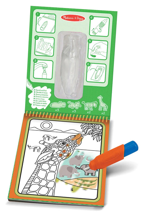 Melissa & Doug: On The Go: Water WOW! Reveal Pad - Safari