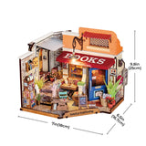 Rolife Corner Bookstore DIY Miniature Puzzle - (DG164)