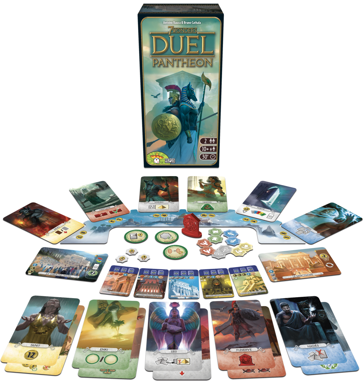 7 Wonders Duel: Pantheon Expansion