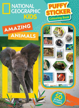 National Geographic Kids: Puffy Sticker Colouring Book (Disney)