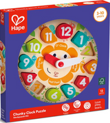 Hape: Chunky Clock Puzzle 13 pieces