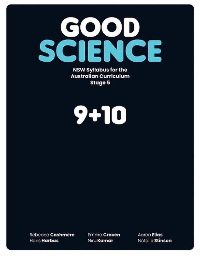Good Science Stage 5 NSW Syllabus for the Australian Curriculum StudentBook + Digital