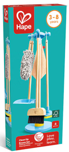 Hape: Broom & Swiffer  Cleaning  Stand