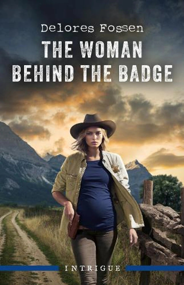 The Woman Behind The Badge [Large Print]