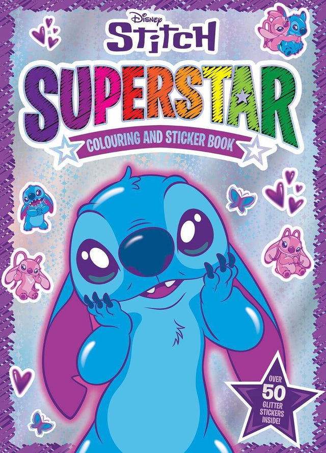 Stitch: Superstar Colouring and Sticker Book (Disney)