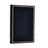 Black Edition Mini Lined Hardcover Journal (Elastic Band Closure)
