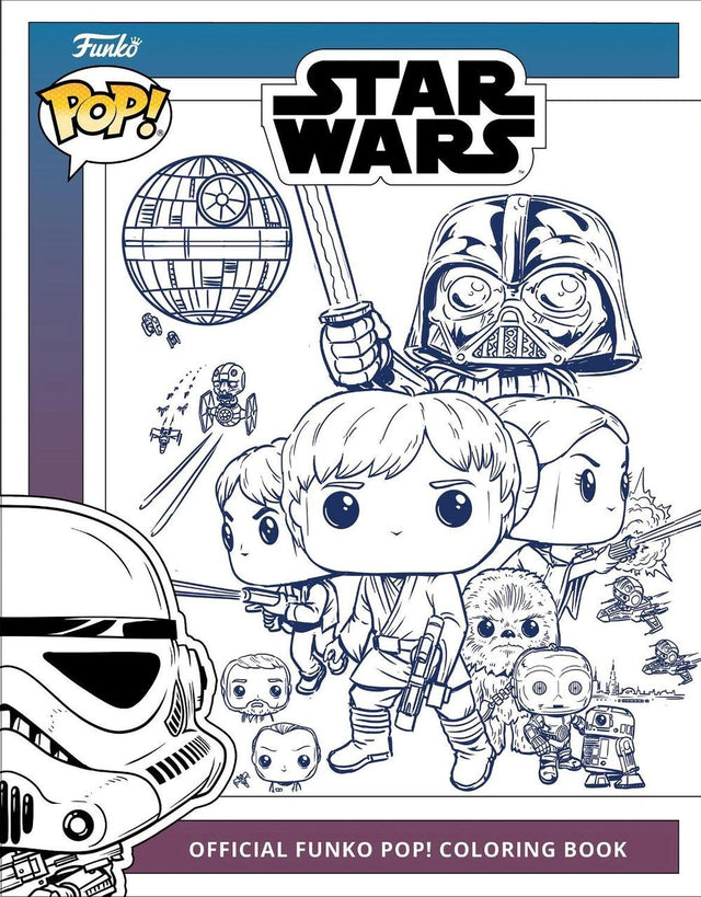 Star Wars: The Official Funko POP! Coloring Book