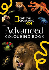National Geographic Kids: Advanced Colouring Book (Disney)