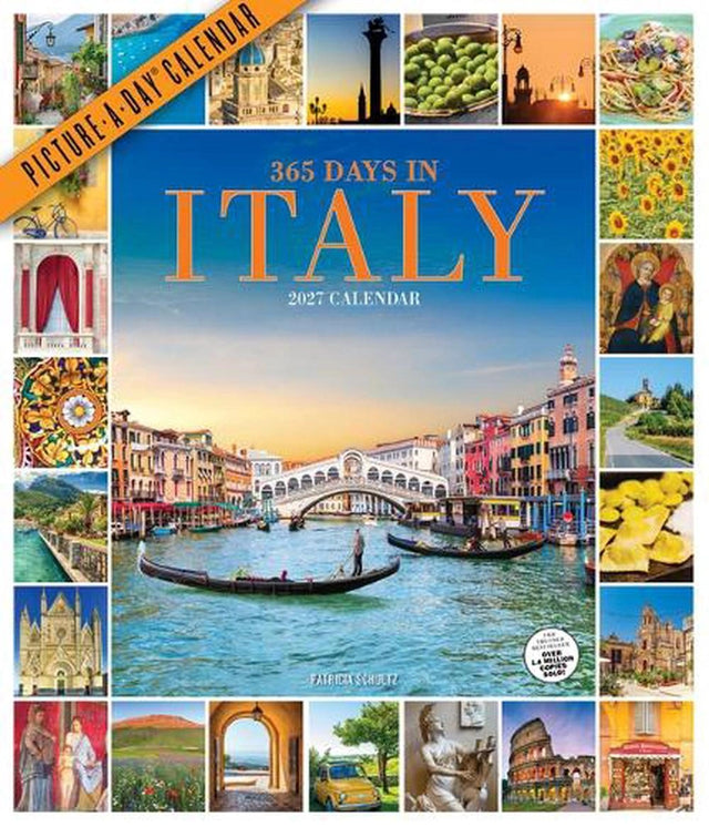 365 Days in Italy Picture-A-Day® Wall Calendar 2027