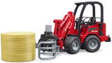 Bruder: Schaffer Compact Loader & Bale Gripper & Bale