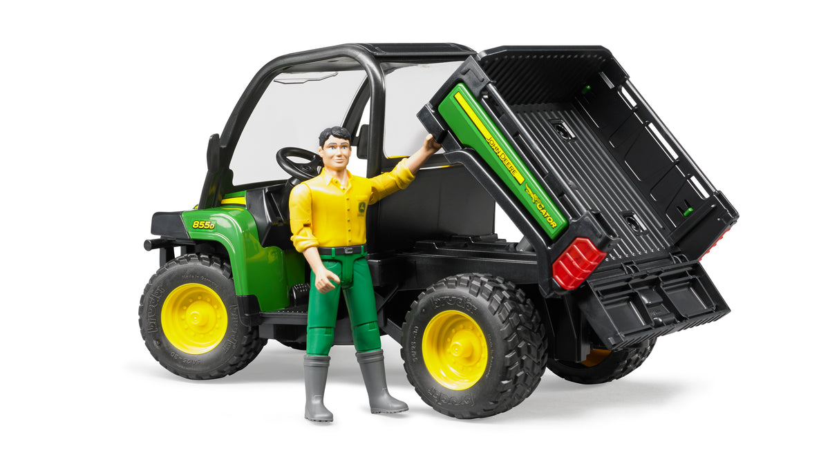 Bruder: John Deere Gator XUV 855D with Driver