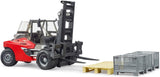 Bruder: Linde HT160 Fork Lift with Pallet & Pallet Cages