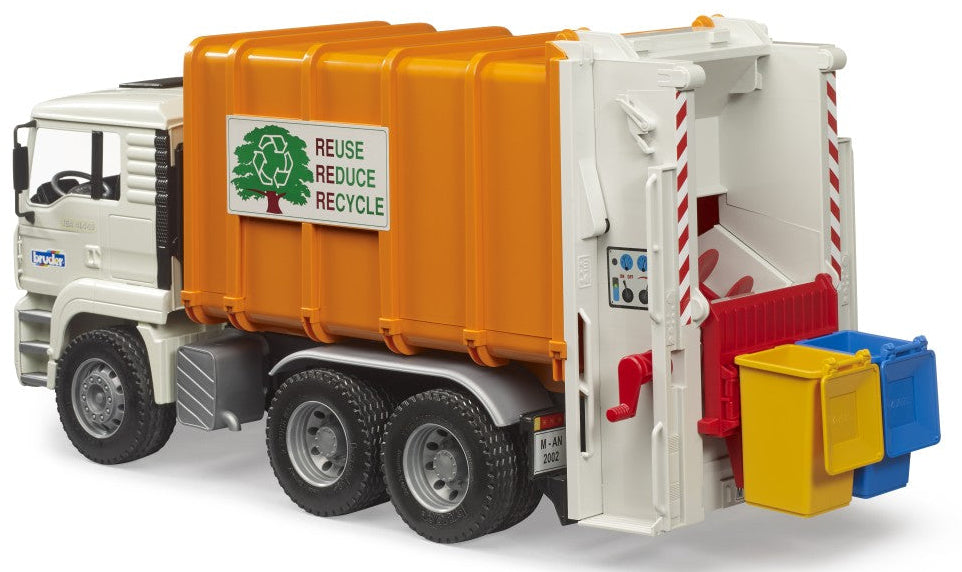 Bruder: MAN TGA Rear Loading Garbage Truck