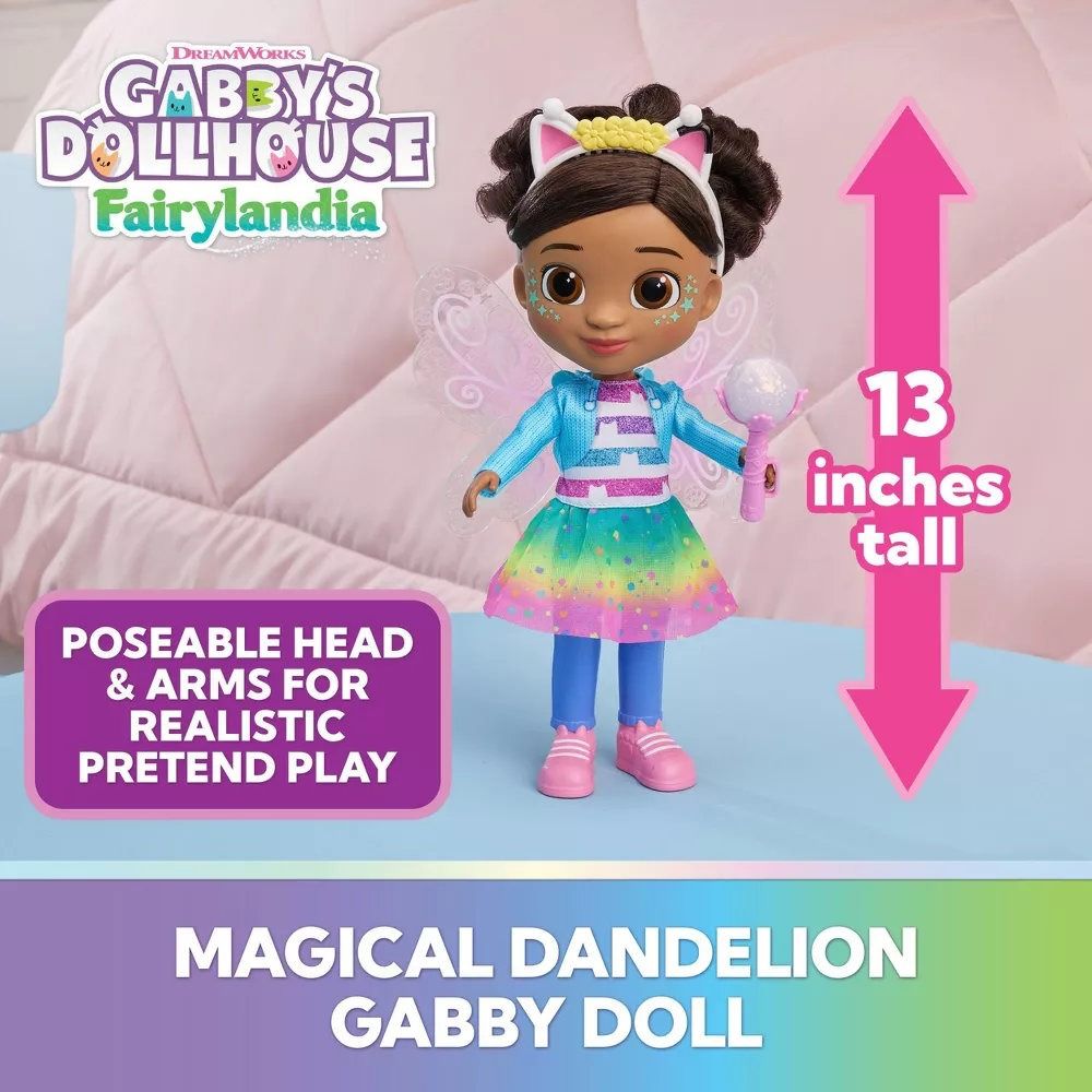 Gabby's Dollhouse: Fairy Wishes Gabby Doll
