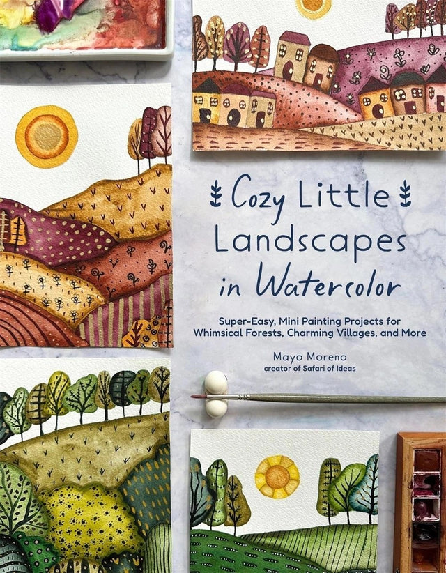 Cozy Little Landscapes in Watercolor