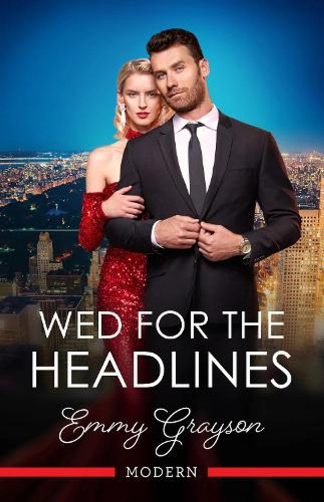 Wed For The Headlines [Large Print]